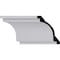 Ekena Millwork 11 7/8"H x 9 1/2"P x 15 1/4"F x 94 1/2"L Classic Crown Moulding MLD12X10X15CL - alternate 1